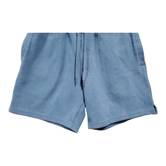 Zyia Active Men's Blue Knit Shorts Drawstring Pockets Casual Comfort Sz M - Picture 3 of 9